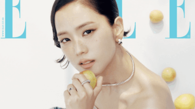 Jisoo on the cover of ELLE