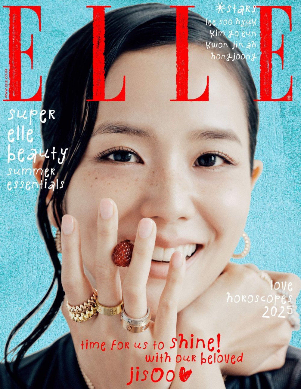 Jisoo Discusses Joy, Self-Love, and BLACKPINK's Comeback in ELLE July Edition 2 Jisoo ELLE photoshoot