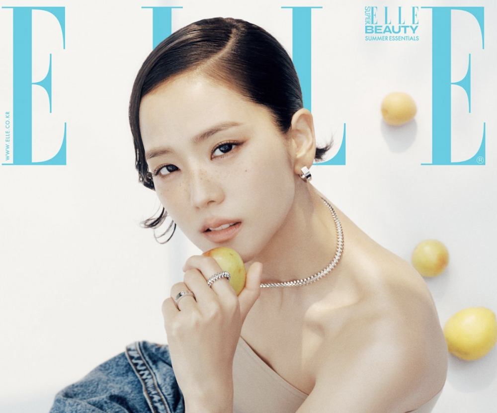 Jisoo on the cover of ELLE