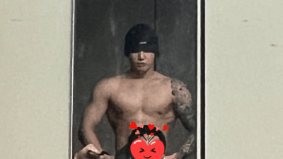 Jungkook and a fellow soldier