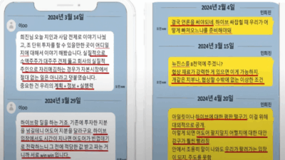 Messages from Min Hee Jin