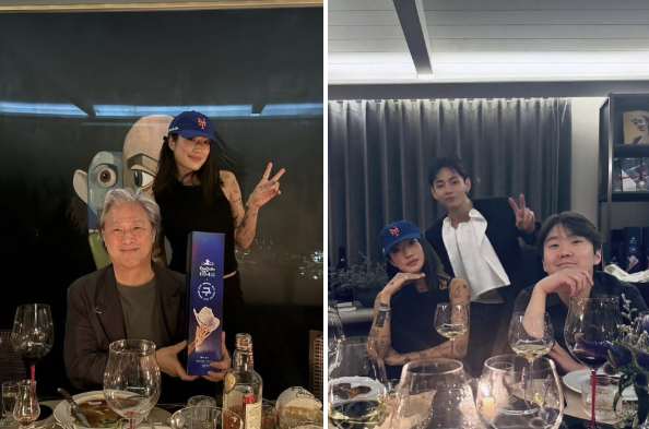 Peggy Gou Hosts Celebrity Dinner Featuring BTS's V, Pianist Cho Seong Jin, and Director Park Chan Wook