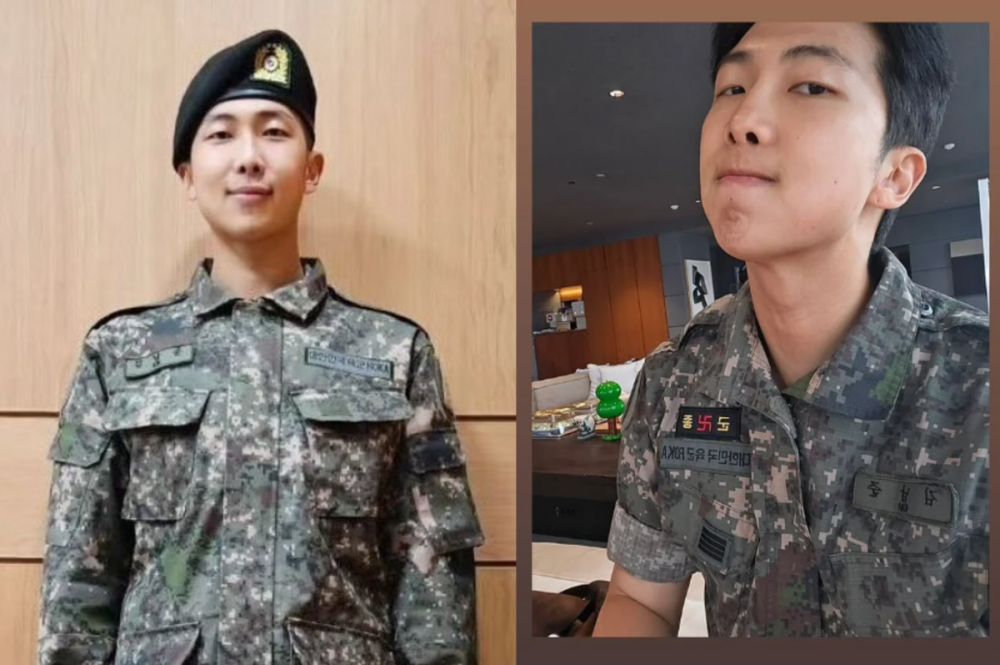RM in military uniform