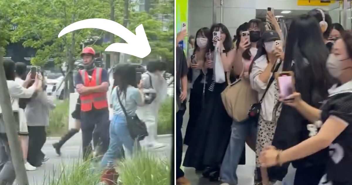 Multiple Idols From Same Company Seen Being Chased And Touched By Sasaengs Outside Building