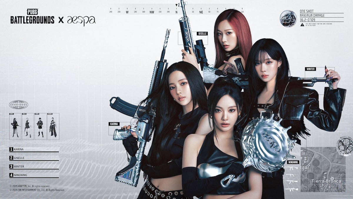 aespa to release collaboration single 'Dark Arts' for 'PUBG: Battlegrounds'