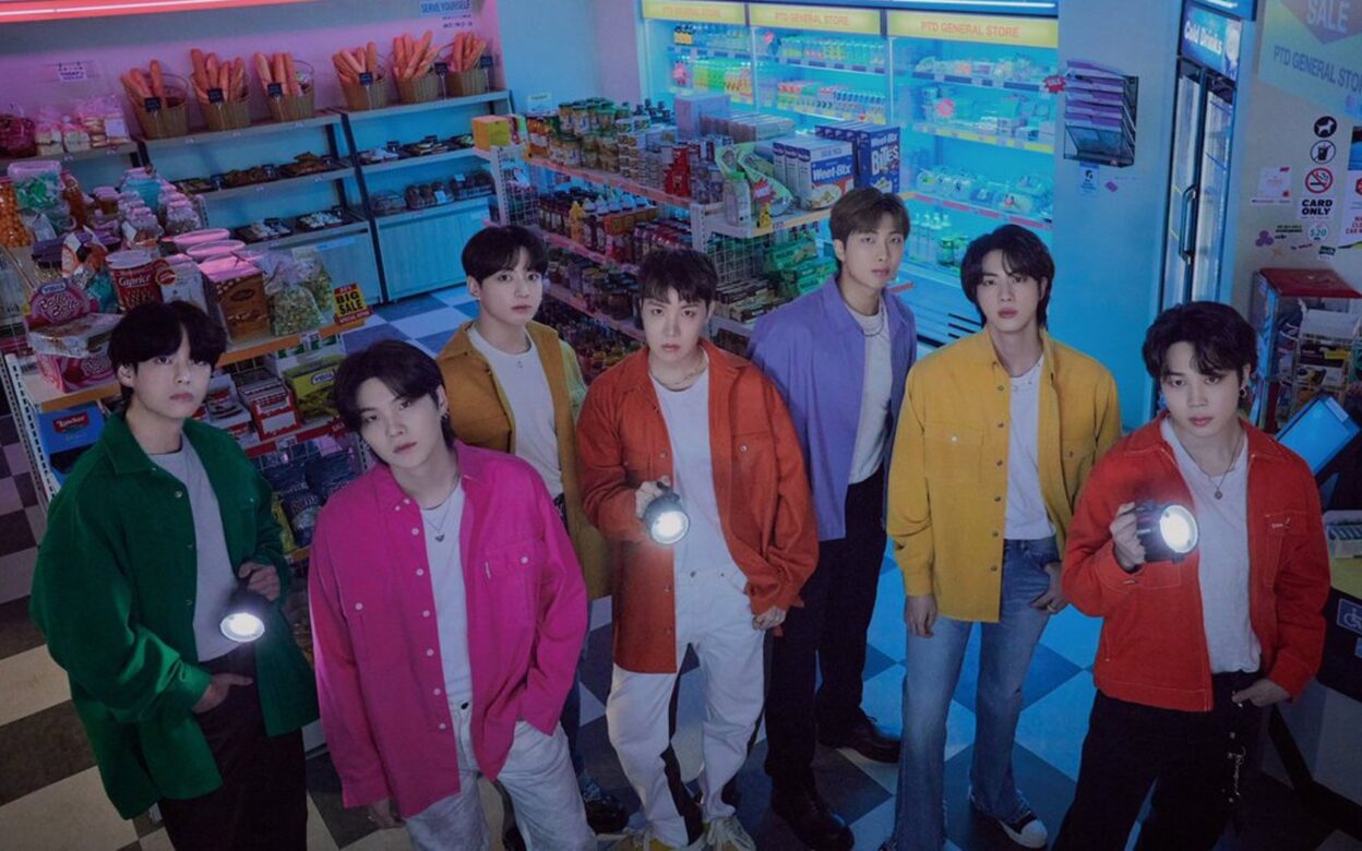 BTS Permission To Dance On Stage Live Billboard Chart