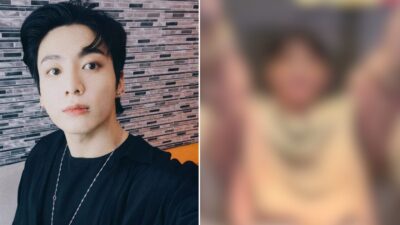 BTS's Jungkook Seemingly Debuts A New Tattoo And Brings Back Iconic Lip Piercing In OT7 Live