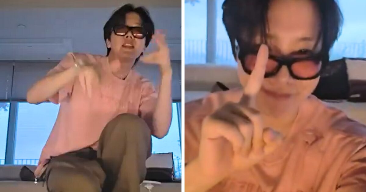 Netizens React To BTS J-Hope's Live Vocals During Encore Stage...From His Living Room