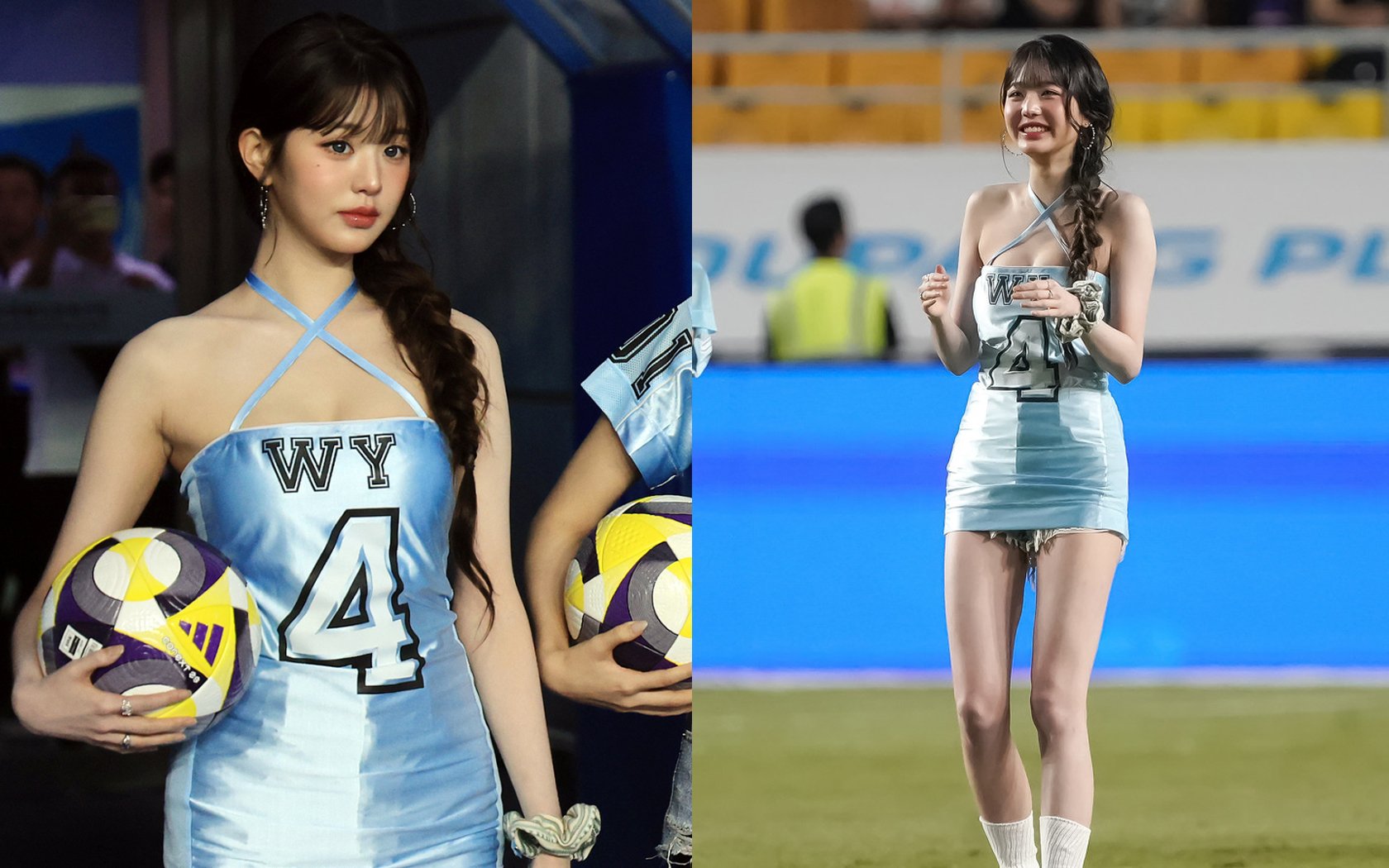 Jang Won Young's latest outfit at Coupang Play Series draws mixed reactions
