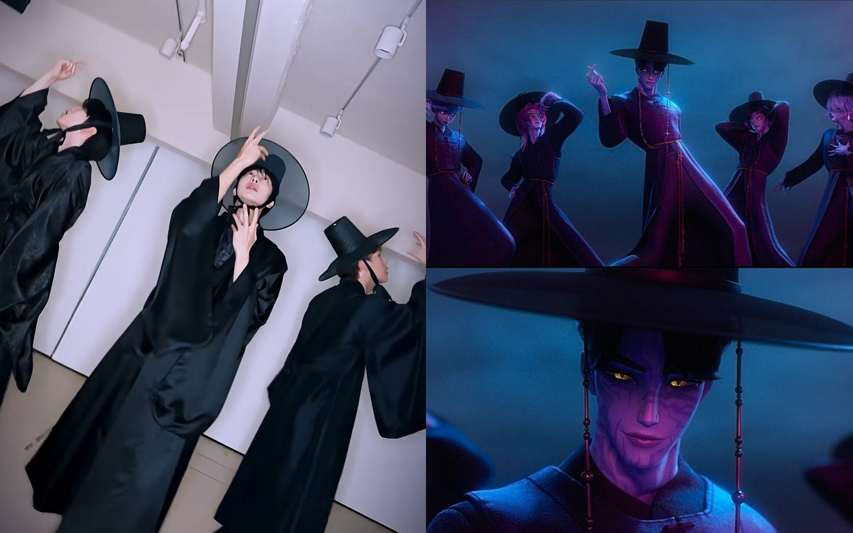 MONSTA X's Joohoney, Kihyun, and Hyungwon cover Saja Boys' "Your Idol" from 'K-Pop Demon Hunters'