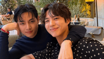 Kim Taehyung surprise on Park Bo-gum’s show