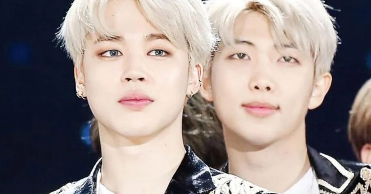 BTS's Jimin Ran Into RM On The Street So Of Course He Had To Be Extra