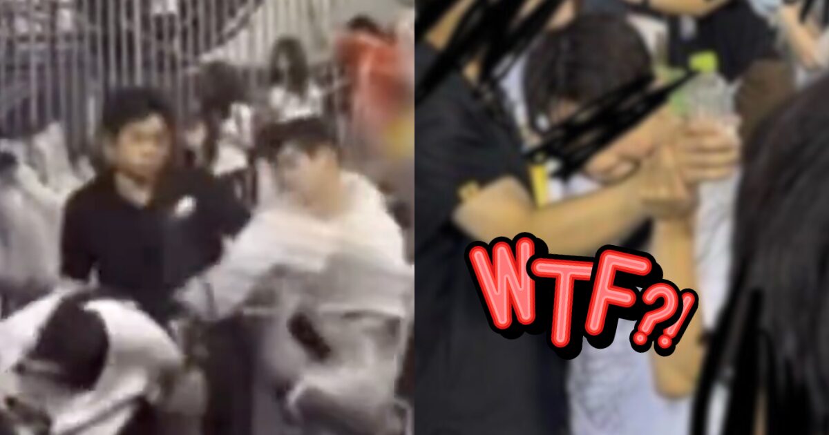 Batsh*t Crazy Fansite Bites Security Guard As Fans Cause Chaos For Locals