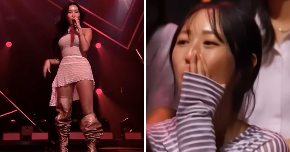 MAMAMOO's Hwasa Suffers Scary On Stage Incident