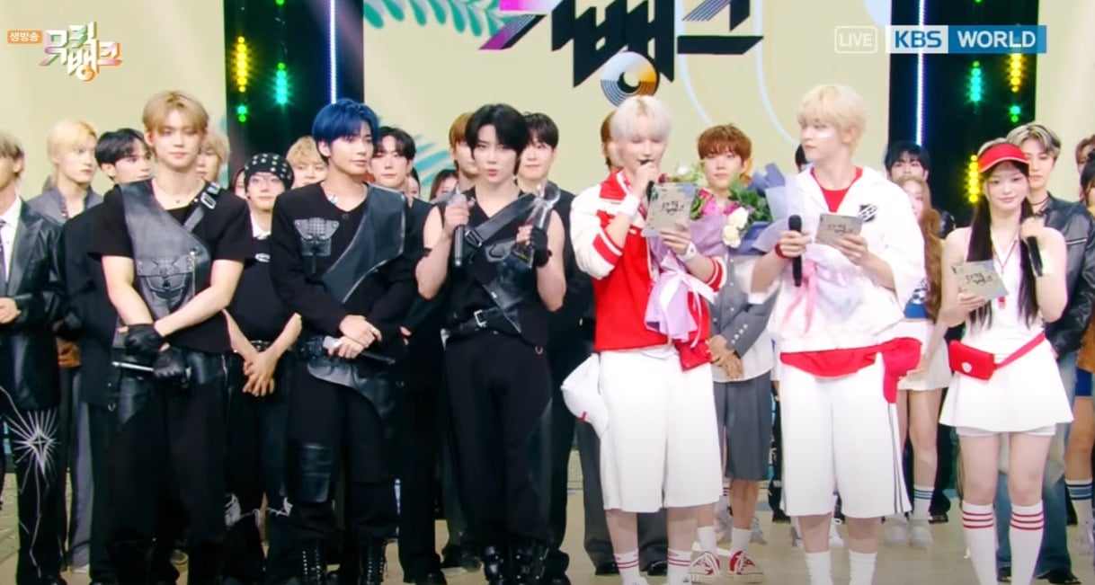 TXT wins over STAYC on Music Bank - August 1, 2025