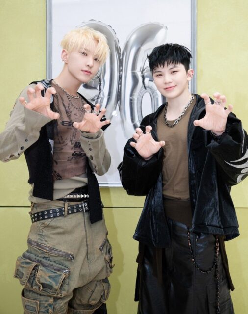 Hoshi and Woozi reunion