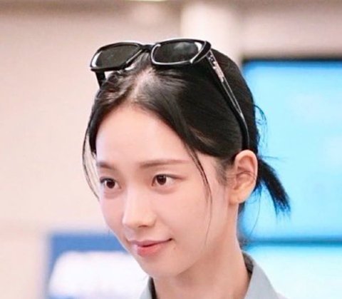 Karina hair close-up