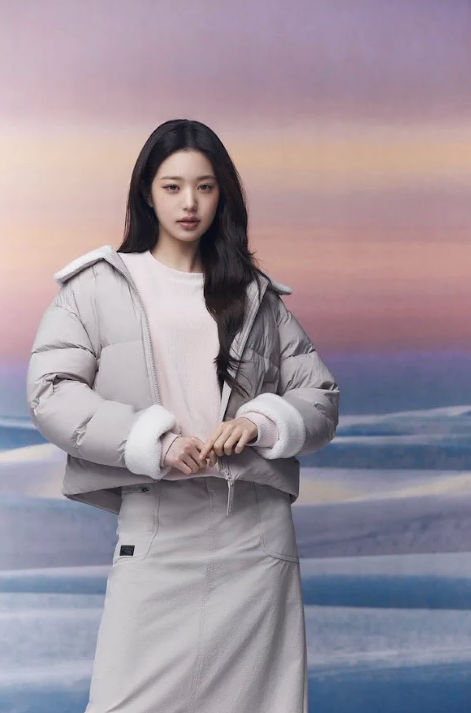Wonyoung in a short jacket. | *EIDER*