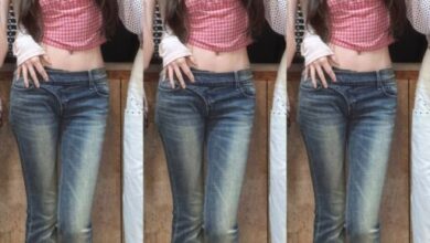 Jang Wonyoung showing off her hourglass figure