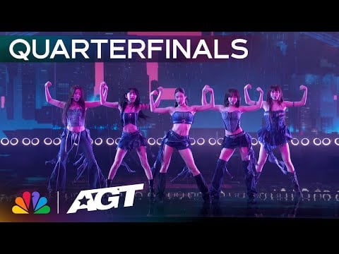 Watch LE SSERAFIM perform 'Hot' (English ver.) + 'Antifragile' on 'America's Got Talent'