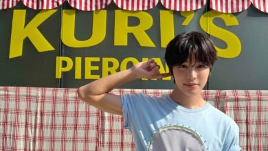 Riku's bold makeup look