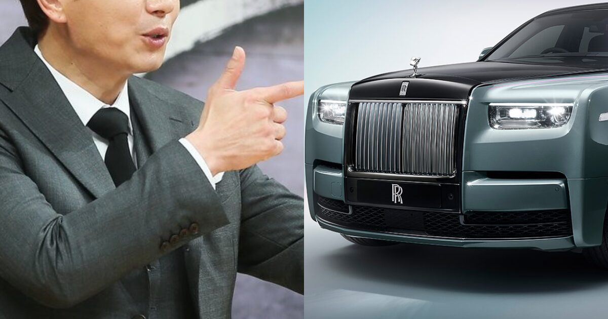 The Korean Actor Who Brushed Off His Rolls Royce Getting Hit Like It Was Nothing