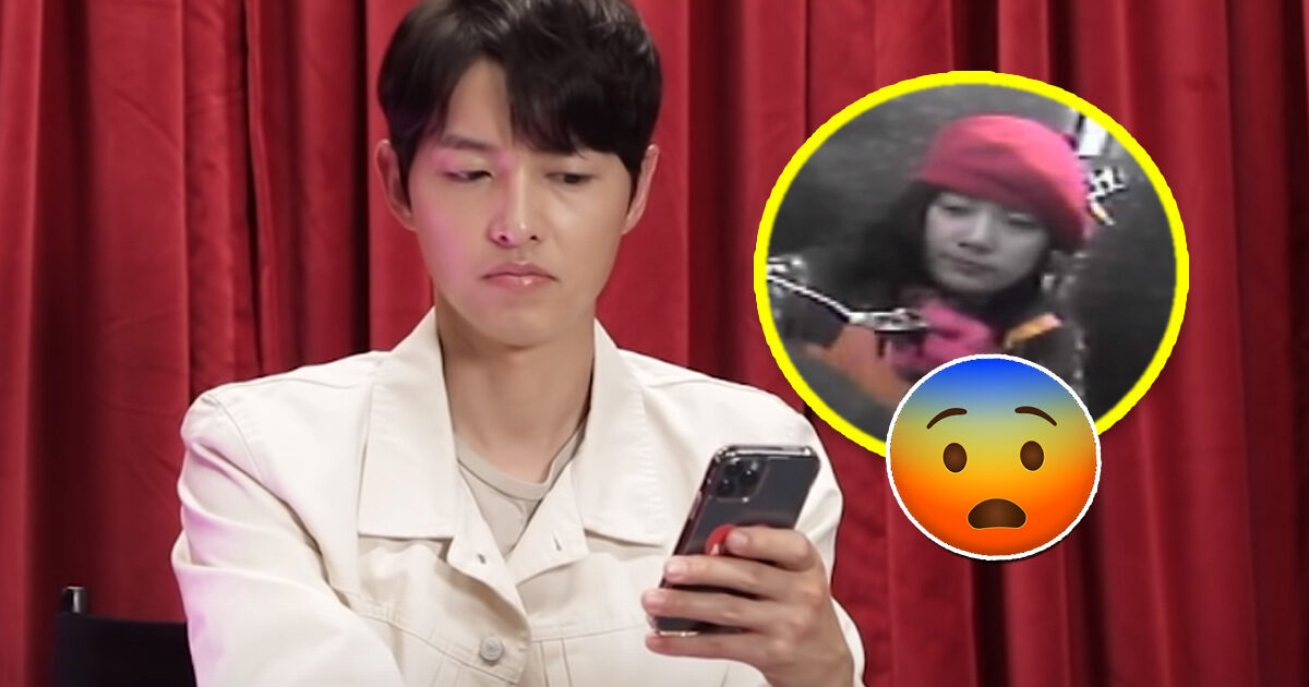 Why Song Joong Ki "Kissed" A Woman Who Tried To Smear Pee On Him