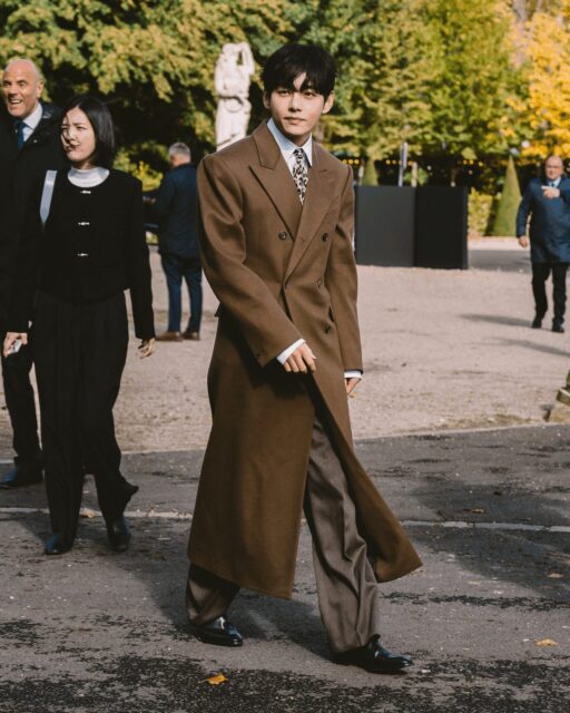 BTS V Celine Paris Fashion Week