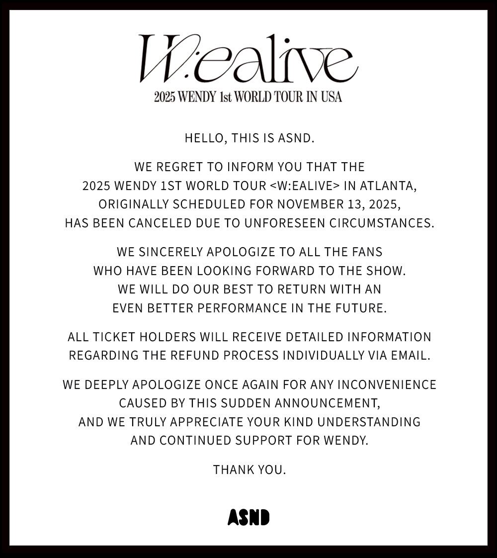 ASND Cancellation Statement