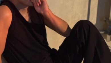 V at Celine Paris Fashion Week