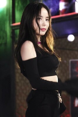 Min during younger years.