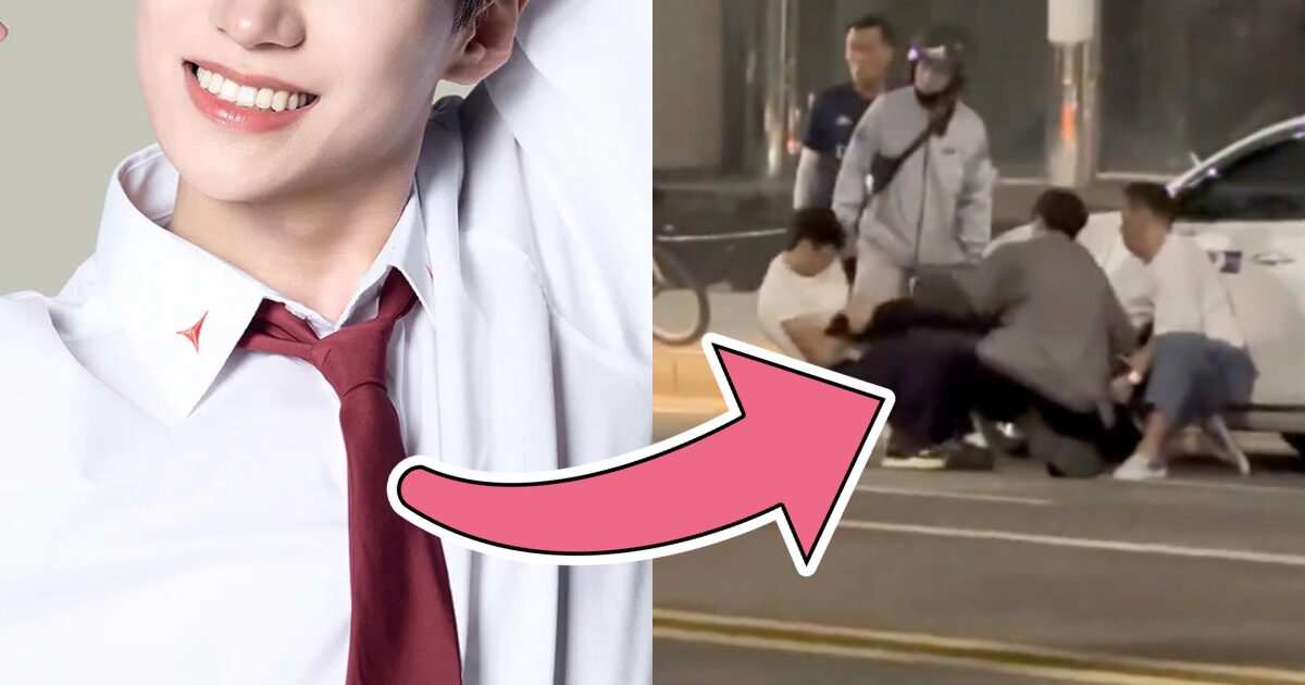 "Boys II Planet" Contestant Steps In To Stop Drunk Man From Assaulting A Stranger