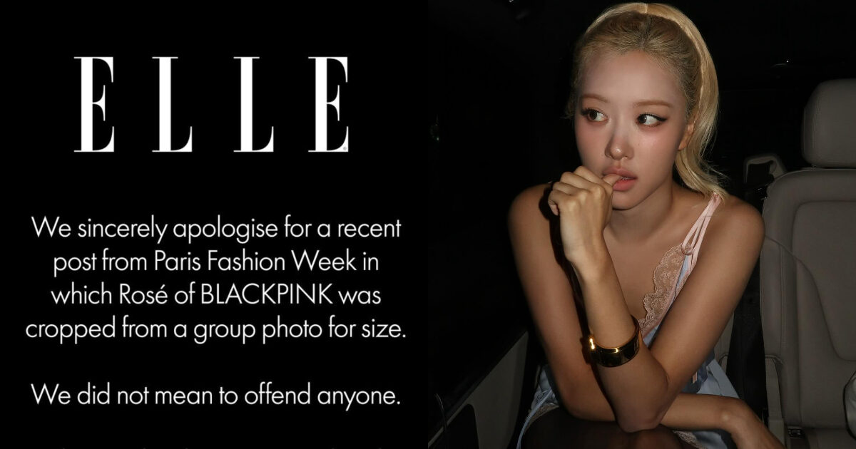 ELLE UK Apologizes For Cropping Out BLACKPINK's Rosé... Only To Set Off Even Worse Responses