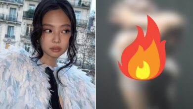 Jennie sexy rain scene