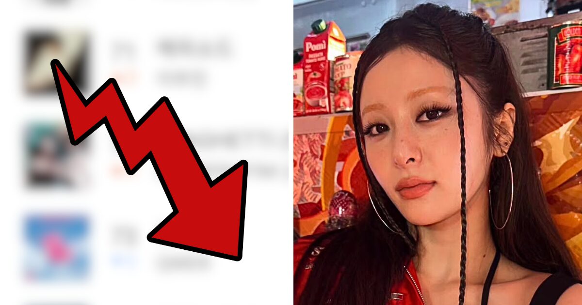 LE SSERAFIM Spaghetti chart