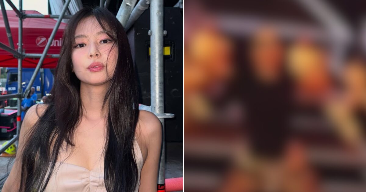 BLACKPINK Jennie performing