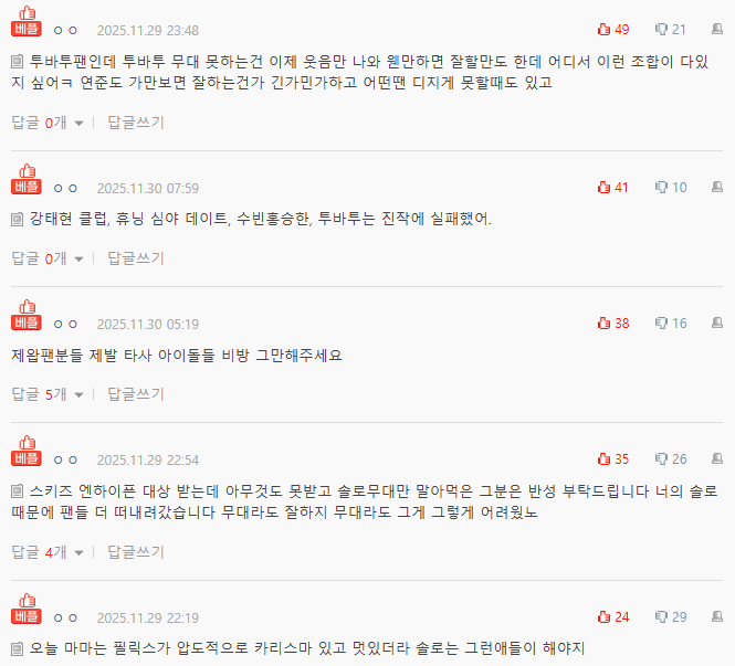 TXT related Pann comments