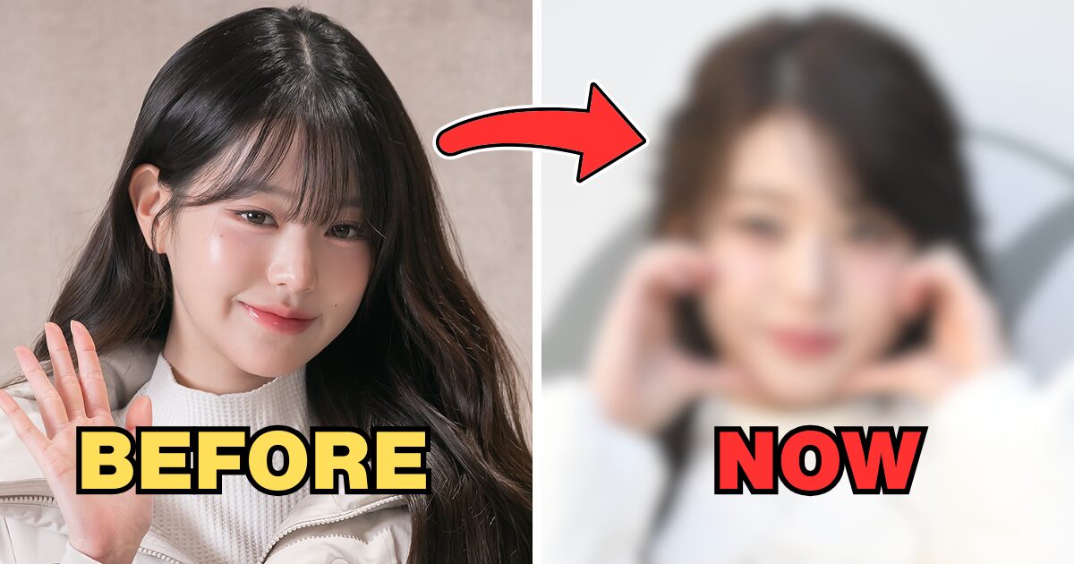 IVE Wonyoung makeup change