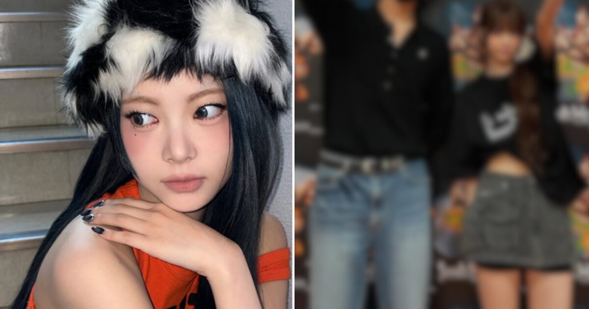 Eunchae and Moon Sang Min