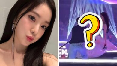 Irene's fall at 2025 Korea Grand Music Awards