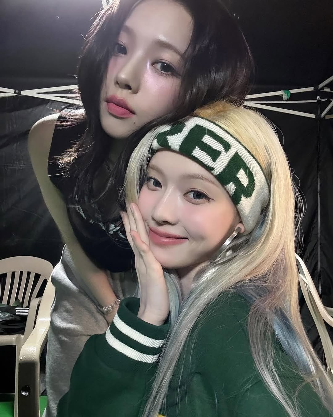 aespa Winter and Karina