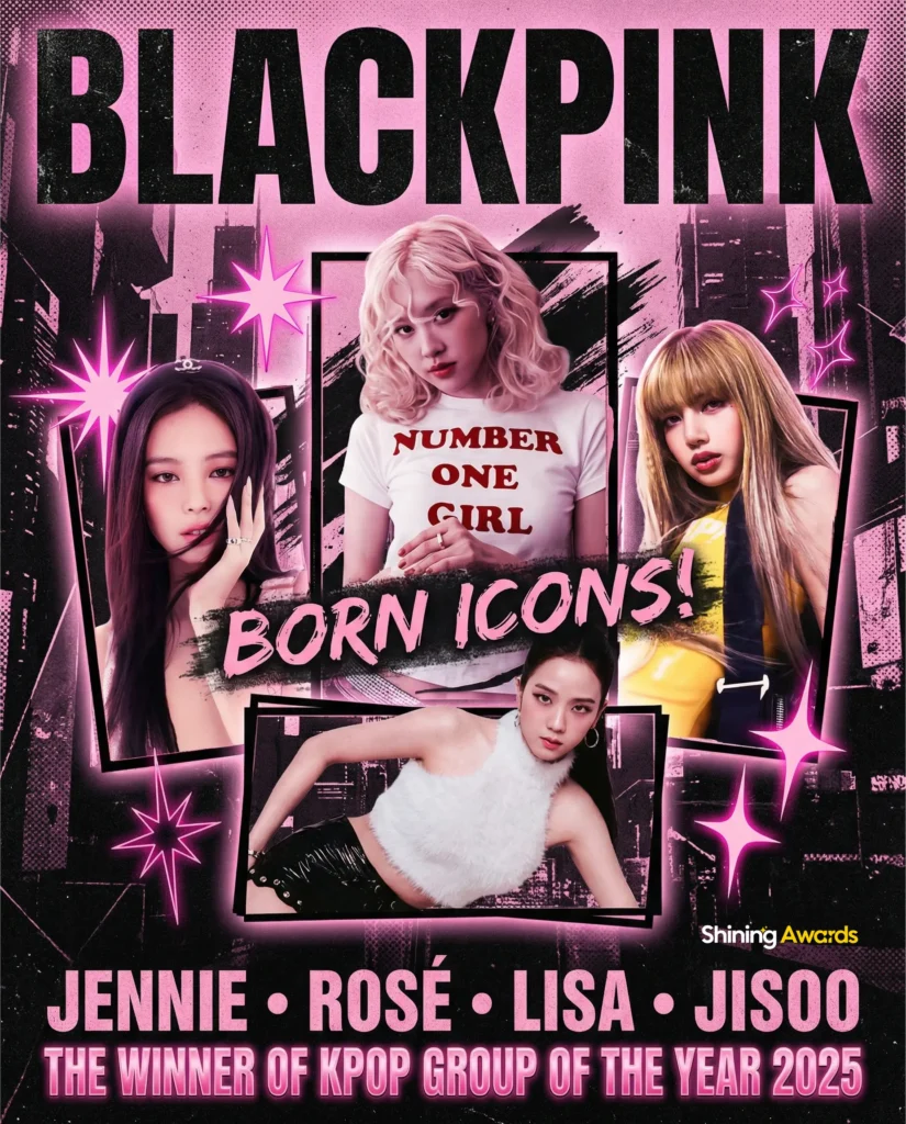 Kpop Group of The Year 2025 38 BLACKPINK - KPOP GROUP OF THE YEAR 2025