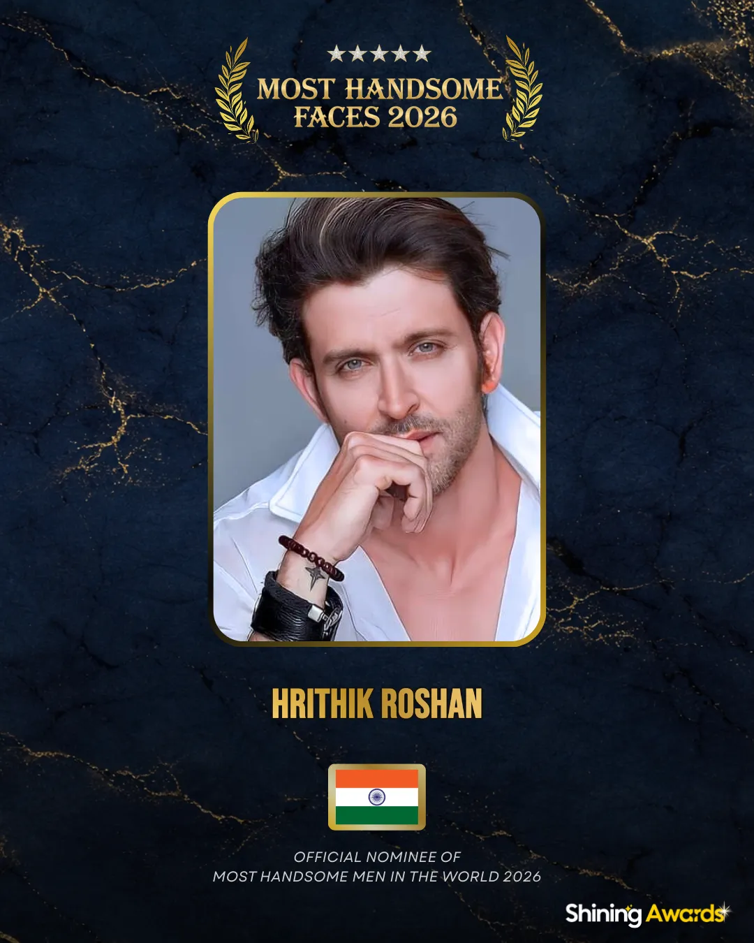 Hrithik Roshan Most Handsome Men In The World 2026 Hrithik Roshan Most Handsome Men In The World 2026