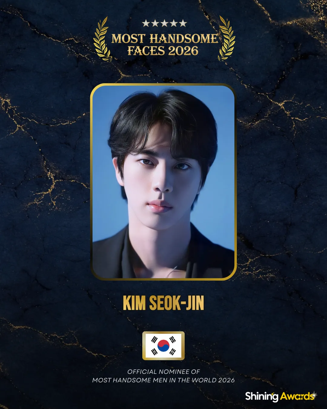 Kim Seok-jin Most Handsome Men In The World 2026 Kim Seok-jin Most Handsome Men In The World 2026