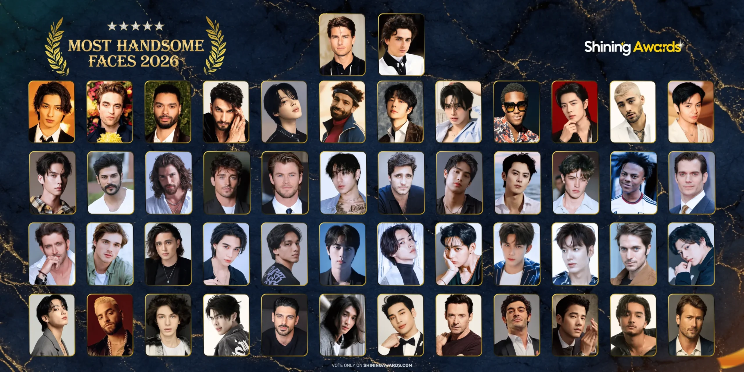 Most Handsome Men In The World 2026 5 MOST HANDSOME MEN IN THE WORLD 2026