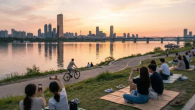 Walking the Han River at Sunset: Why This Urban Waterway Has Become Seoul's Most Instagrammed Spot 9 Walking the Han River at Sunset