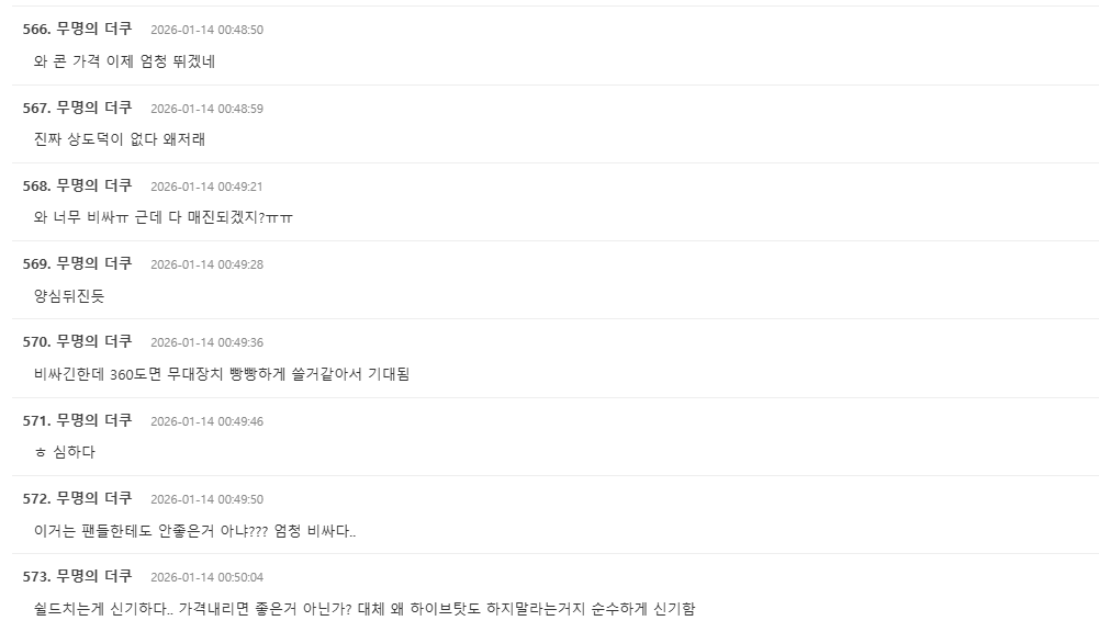 Angry netizen comments