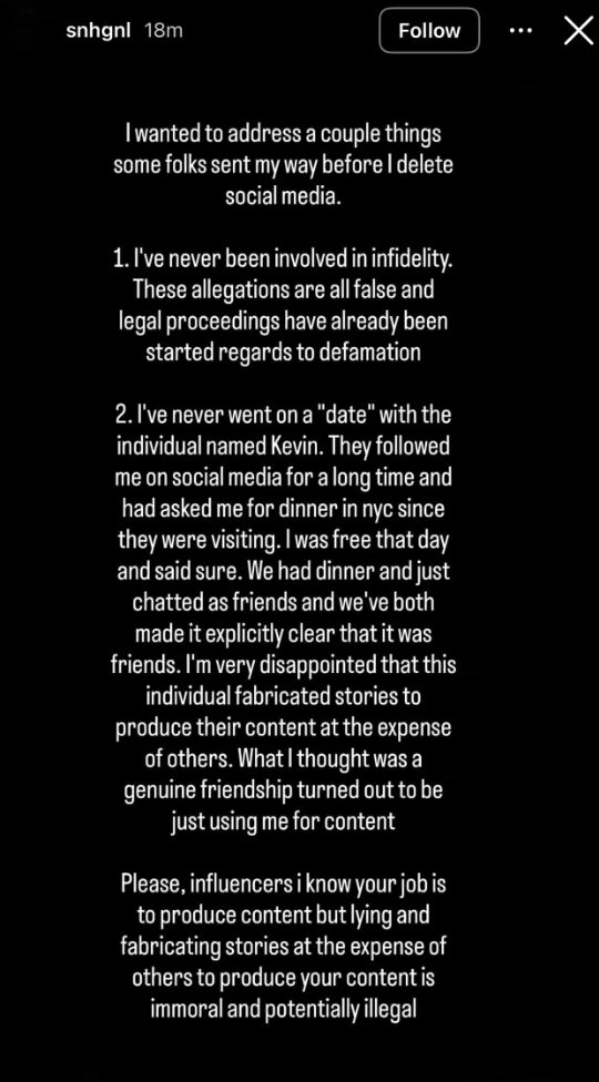 Samuel's Statement
