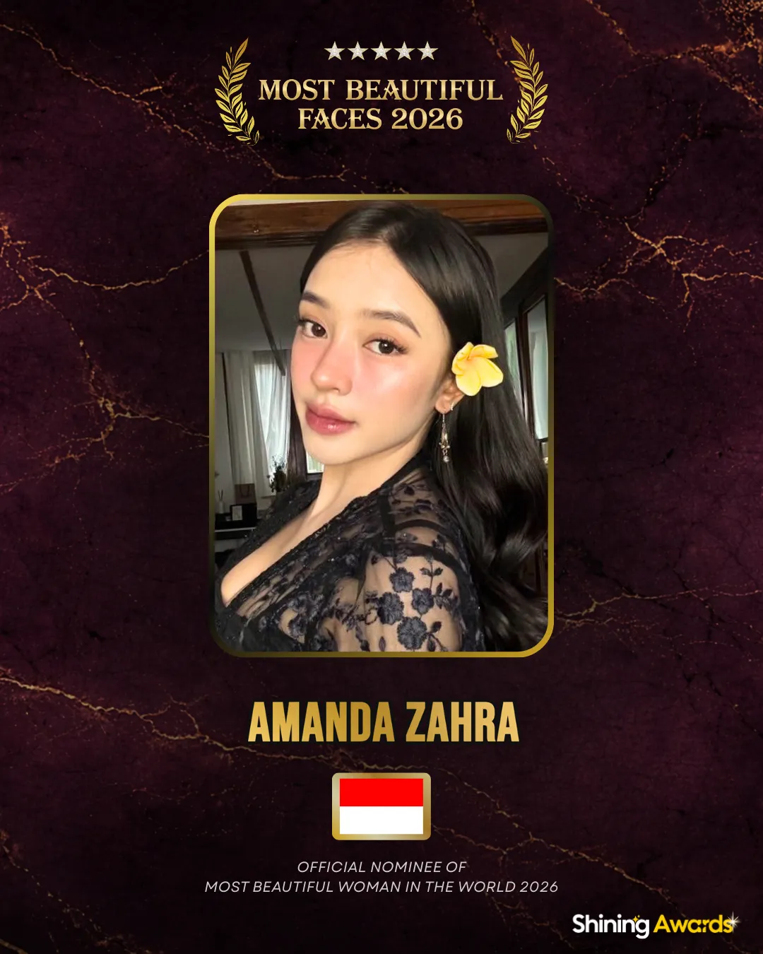 Amanda Zahra Most Beautiful Woman In The World 2026