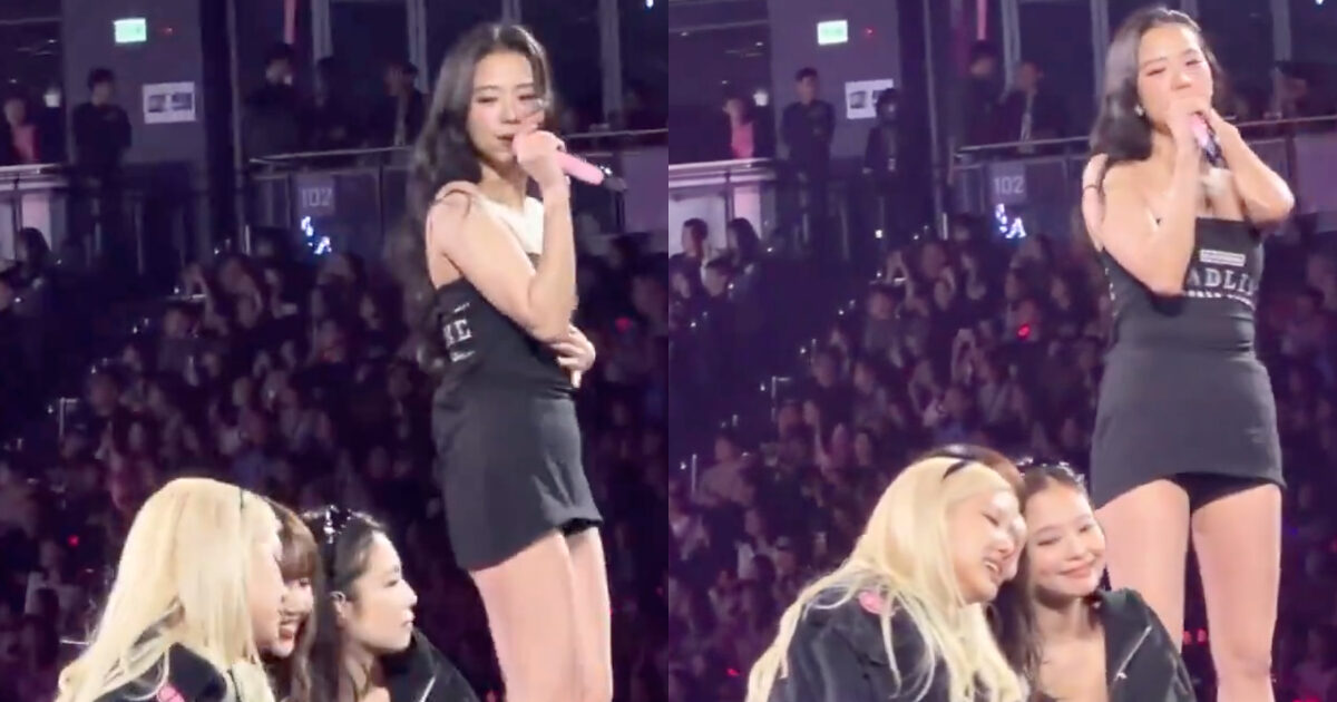 BLACKPINK Jisoo controversy on stage